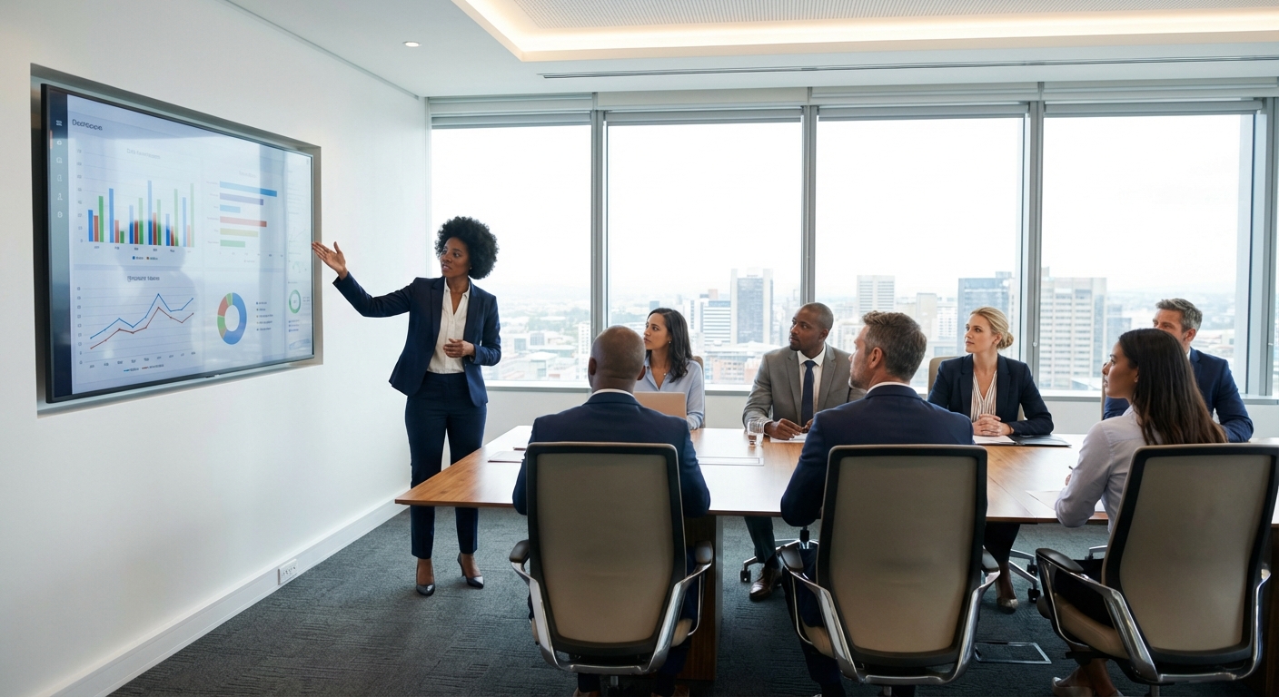 Strategy presentation and business advisory